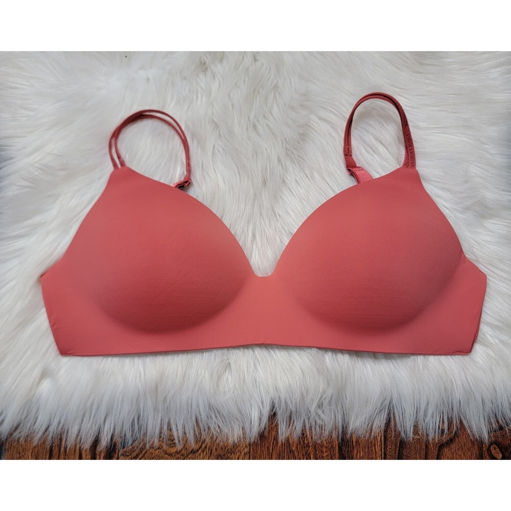 Victoria's Secret T Shirt Lightly Lined Wireless Bra Women's Size 34DDD No‎ Wire